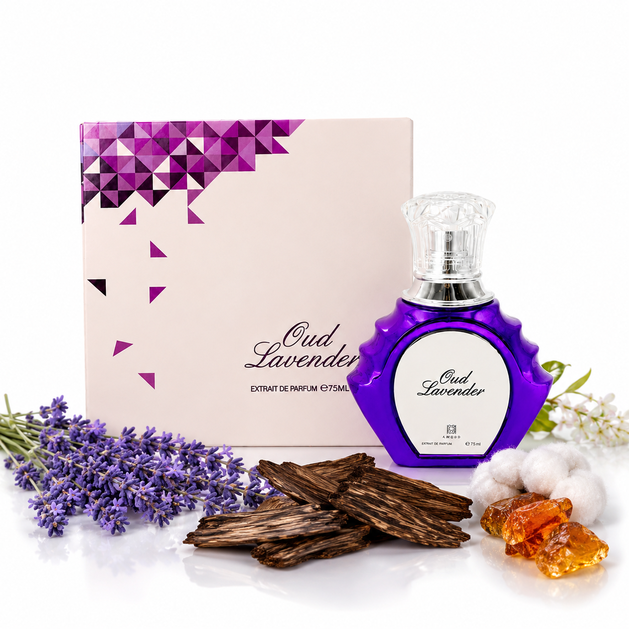 Perfume Fragrance For Women - Lux Oud Lavender Extrait De Parfum