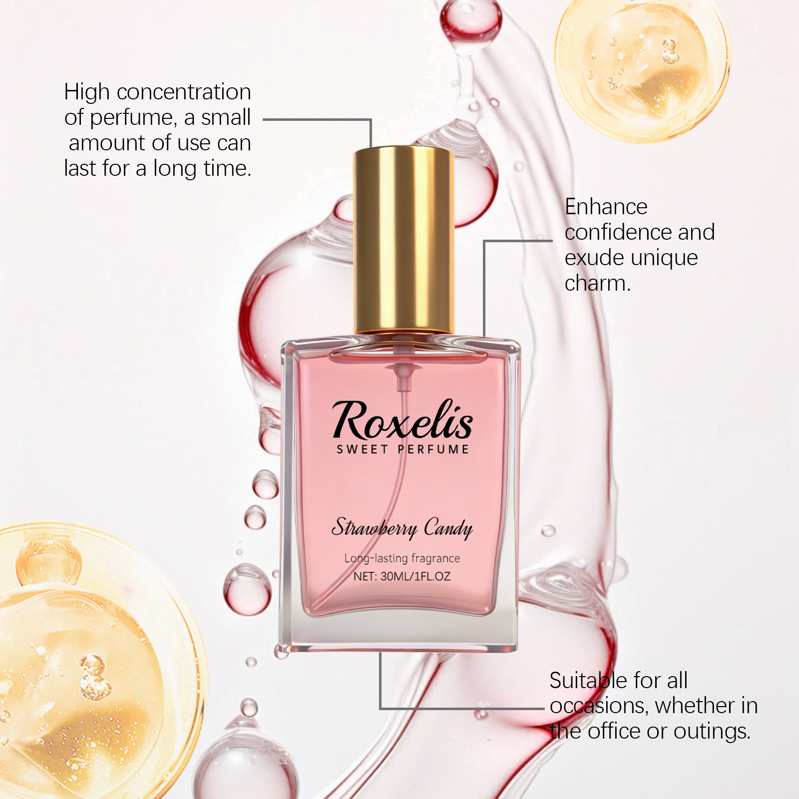 Strawberry Candy Sweet Fragran - Perfume Fresh Fragrance 리뷰 및 가격