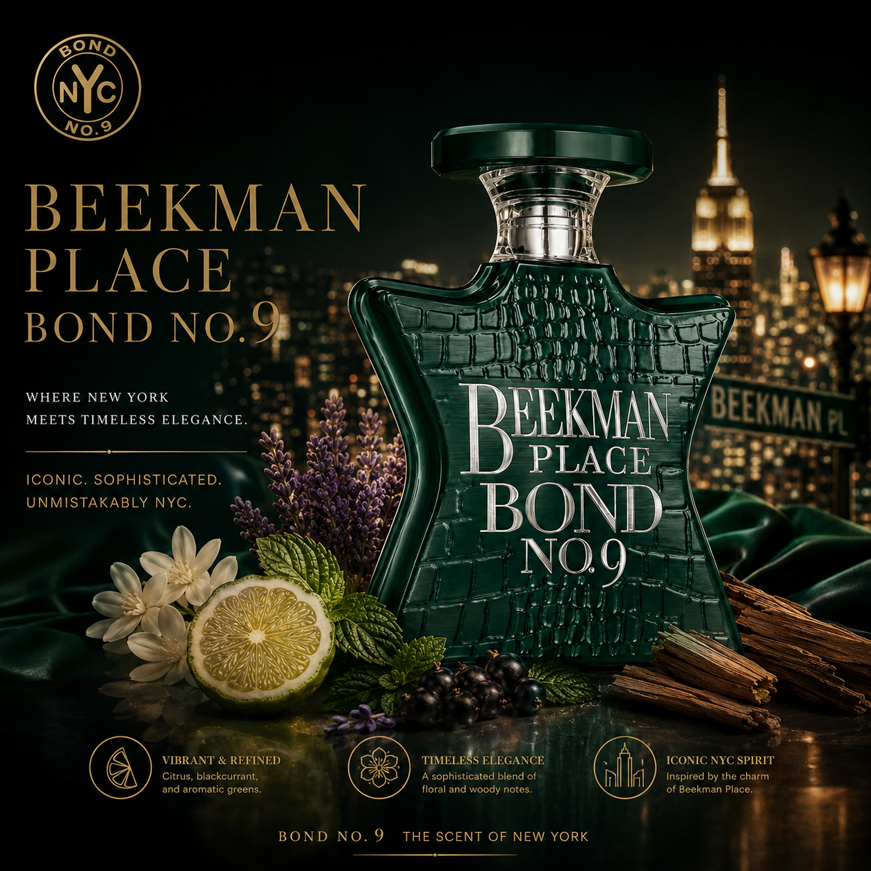 Bond No.9 Beekman Place Eau De - Pure Perfume Fragrance 리뷰 및 가격