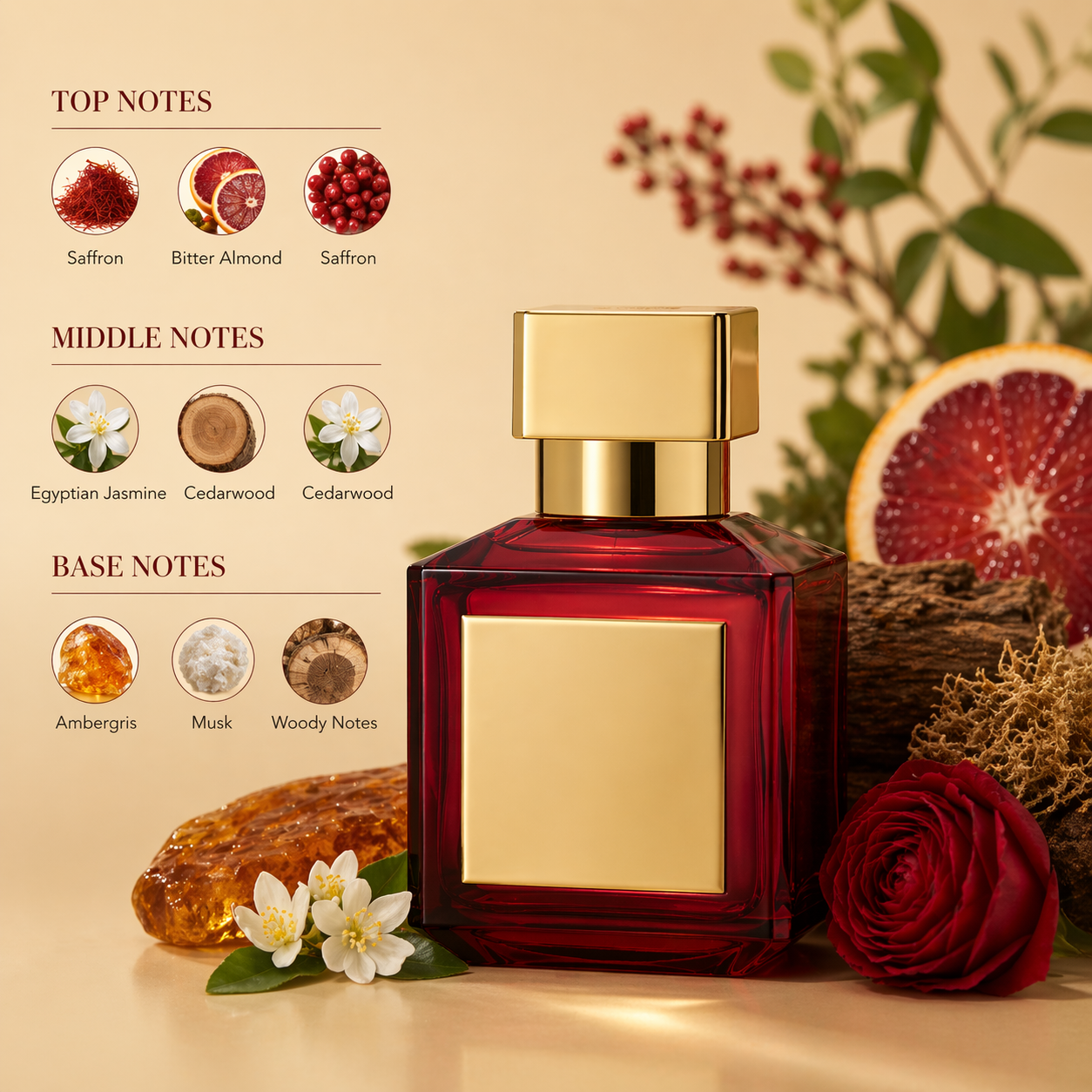 Rouge 540 Eau De Parfum Luxury - Perfume Fragrance For Women 리뷰 및 가격