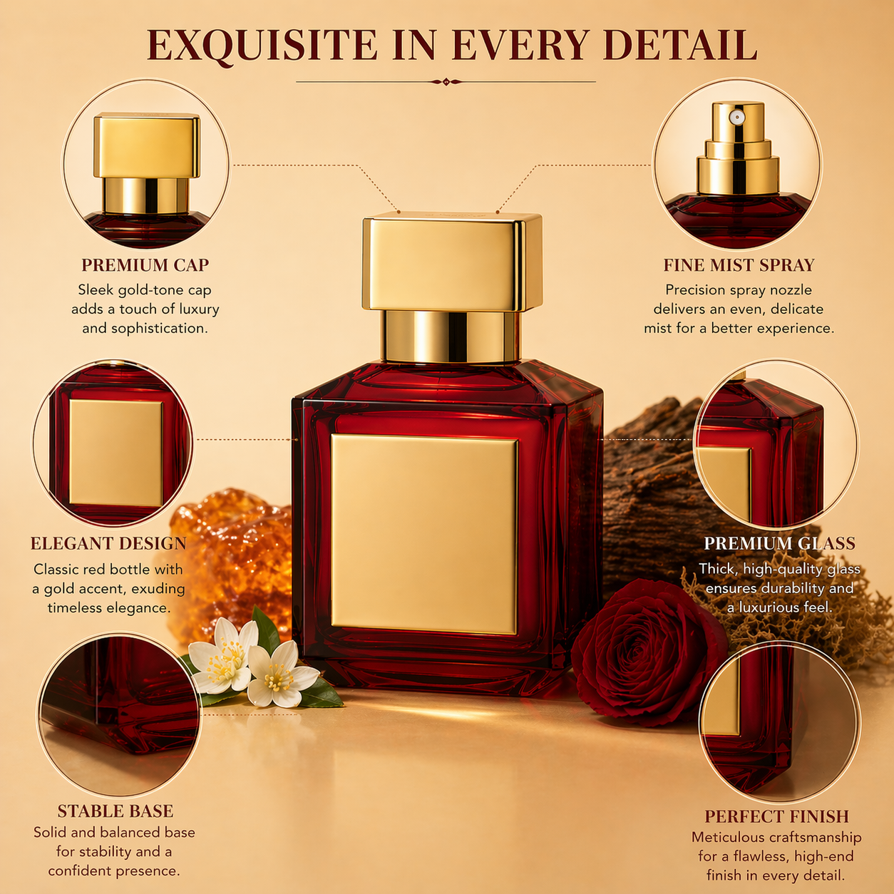 Rouge 540 Eau De Parfum Luxury - Perfume Fragrance For Women 리뷰 및 가격