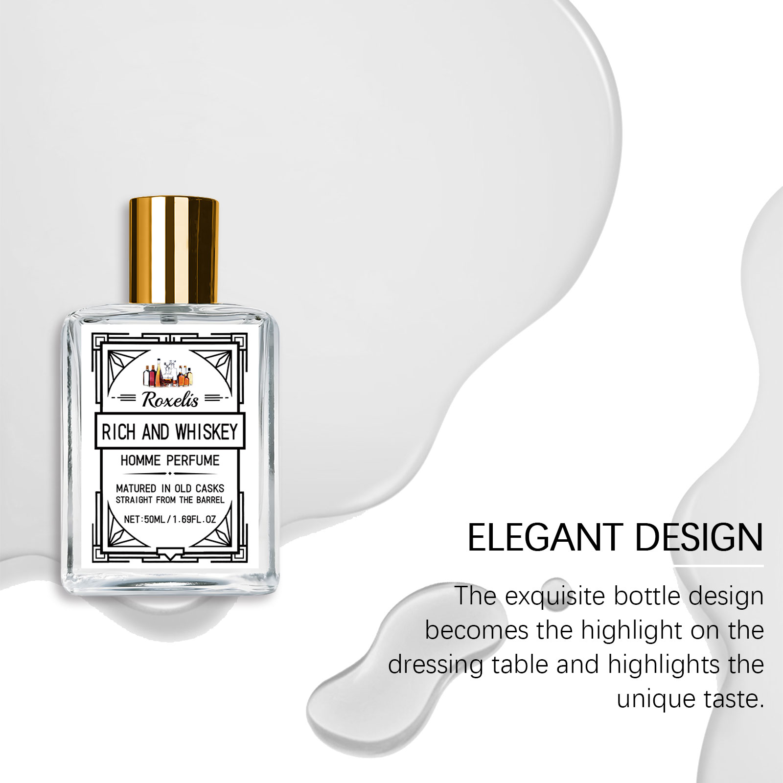 Roxelis 50ml Charm Whisky Men' - Perfume Fresh Fragrance 리뷰 및 가격